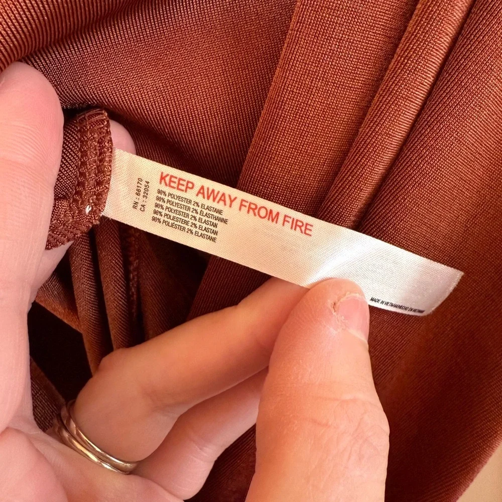 Free People Rust Bodysuit
